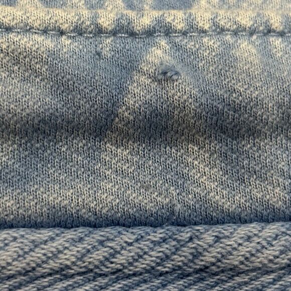 J. Jill Cotton Terry Tie-Waist Pull On Casual Skirt Light Powder Blue Size Large - Picture 15 of 16